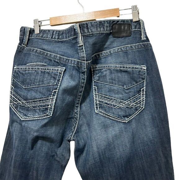 BKE Y2K Jeans Mens 36 R Derek Straight Leg Blue Denim Medium Wash Jeans 36 X 31 - Picture 1 of 16